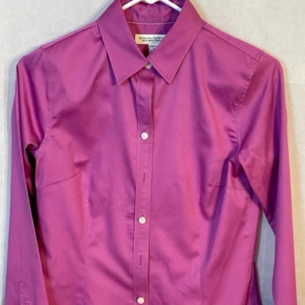 Banana Republic Polished Cotton Tailored Shirt
